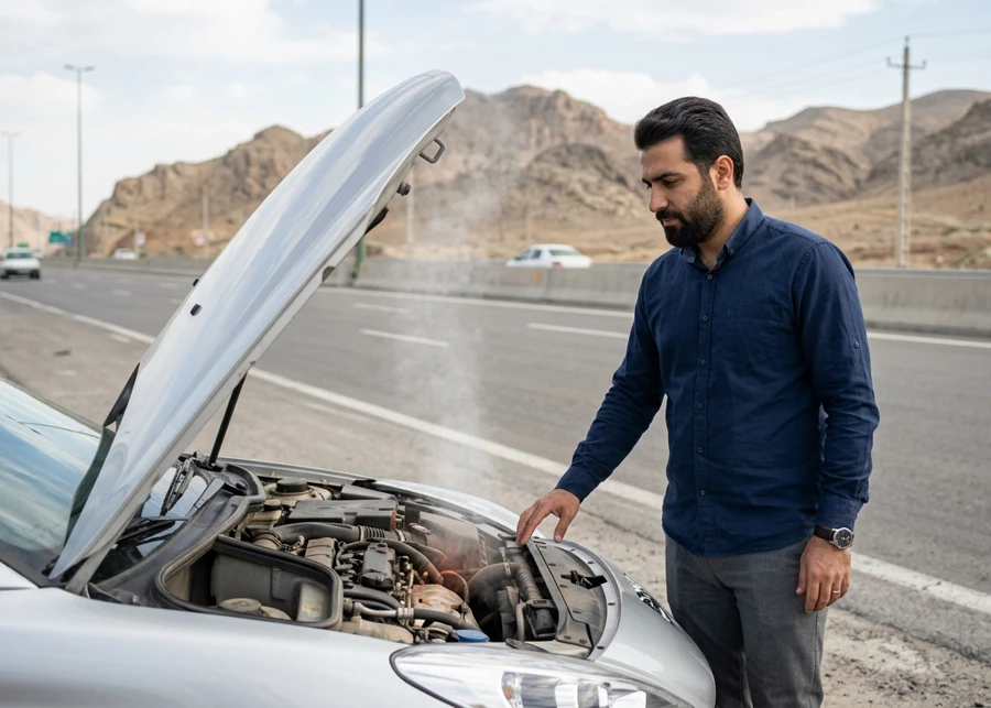 اگر ماشین جوش آورد چیکار کنیم
